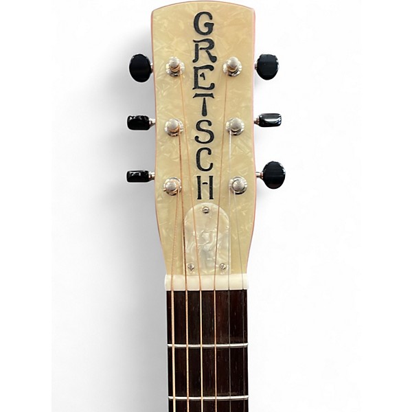 Used Gretsch Guitars G9200 Boxcar Round Neck Natural Resonator Guitar