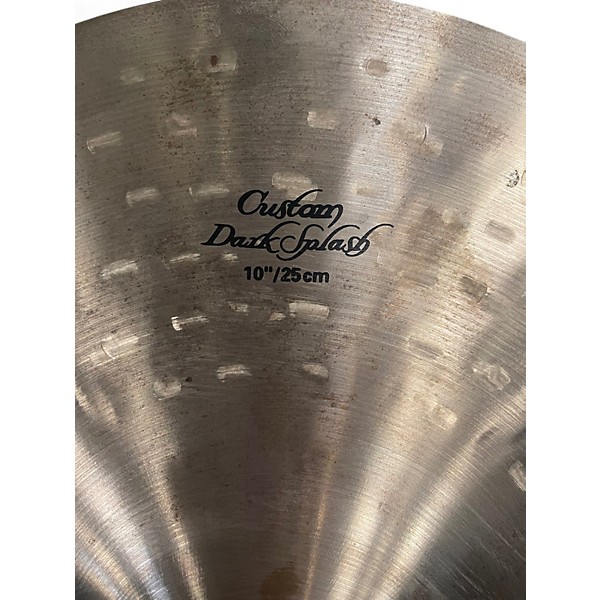 Used Zildjian 10in K Custom Dark Splash Cymbal