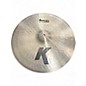Used Zildjian 16in K Thin Dark Crash Cymbal thumbnail
