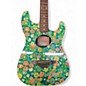 Used Fender Stratacoustic Flowers Acoustic Electric Guitar thumbnail