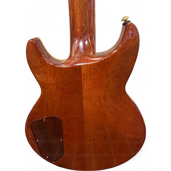 Used 2022 Ibanez ARX500 Custom Amber Quilt Solid Body Electric Guitar