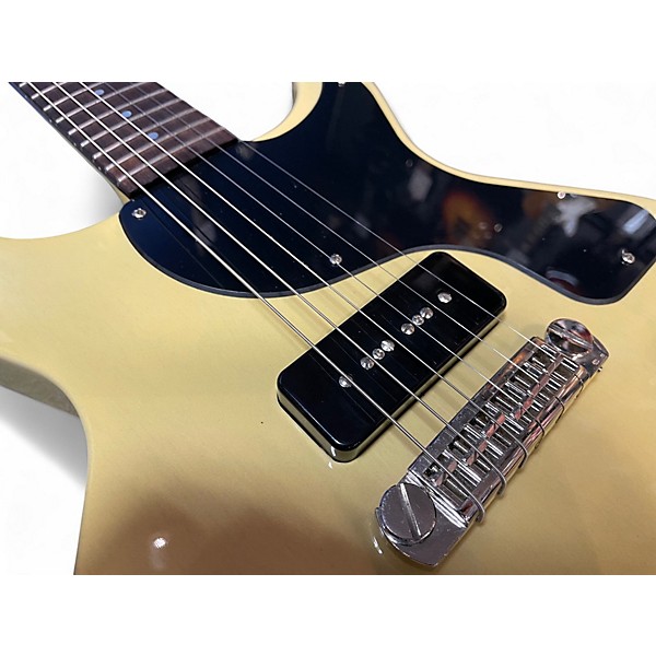 Used Mayes Bombshell TV Yellow Solid Body Electric Guitar