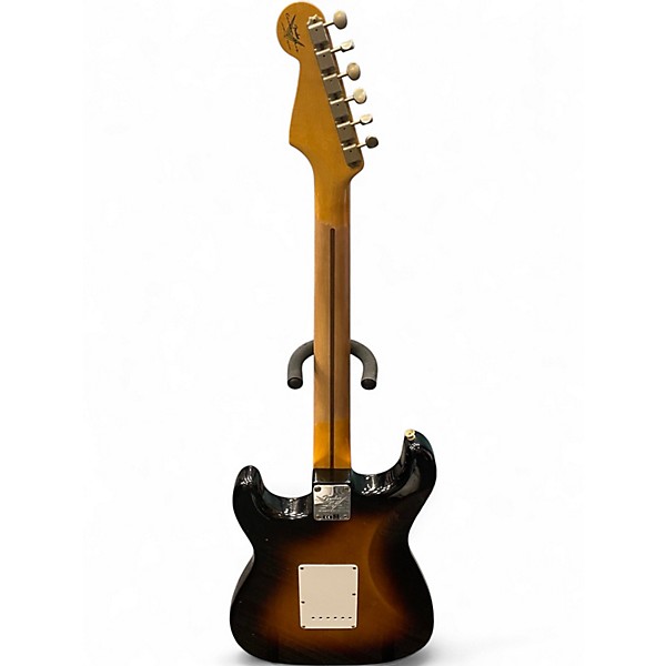 Used Fender Custom Shop 70th Anniversary Journeyman Relic Stratocaster 2 Tone Sunburst Solid Body Electric Guitar