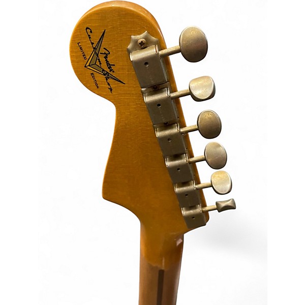 Used Fender Custom Shop 70th Anniversary Journeyman Relic Stratocaster 2 Tone Sunburst Solid Body Electric Guitar