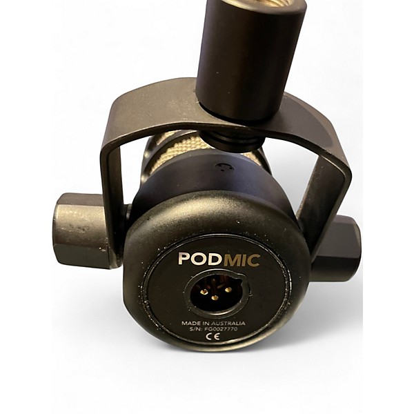 Used 2019 RODE PODMIC Dynamic Microphone