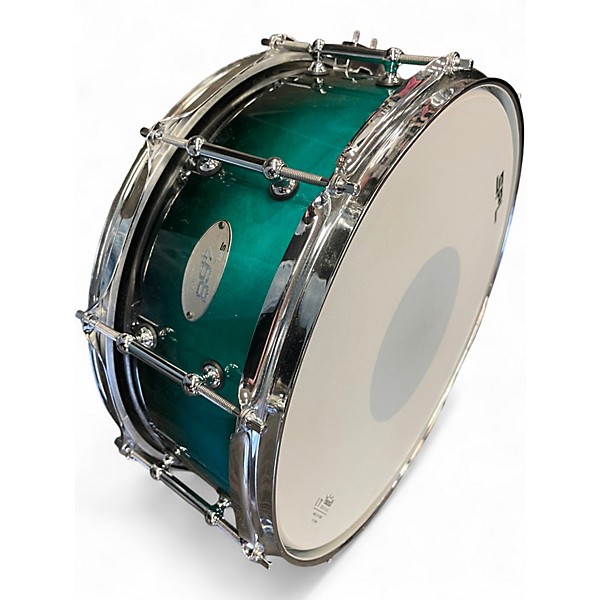 Used SPL 14in 468 GREEN FADE Drum