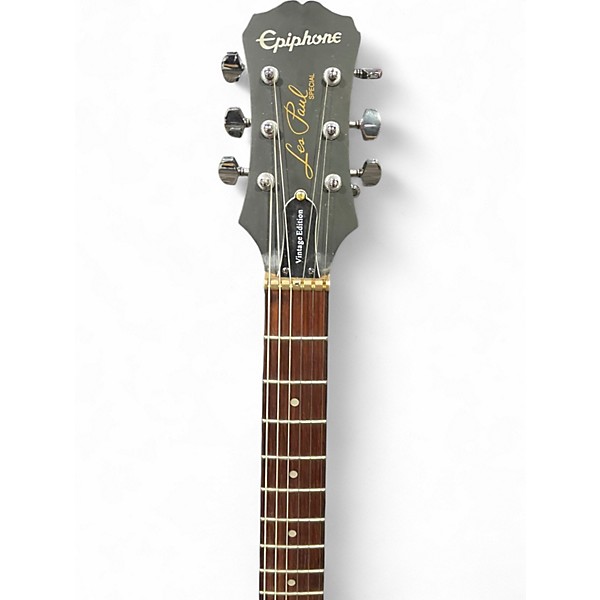 Used Epiphone LES PAUL SPECIAL II Black Solid Body Electric Guitar