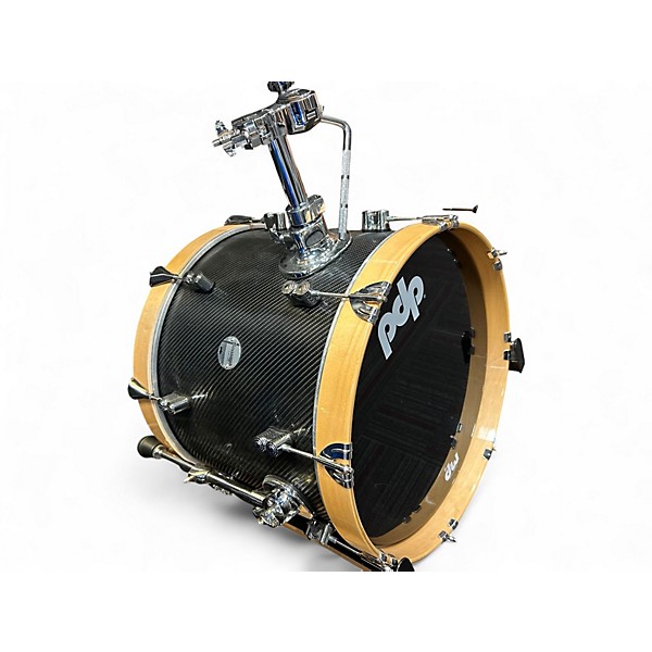 Used PDP by DW 3 Piece Concept Series Carbon fiber Drum Kit