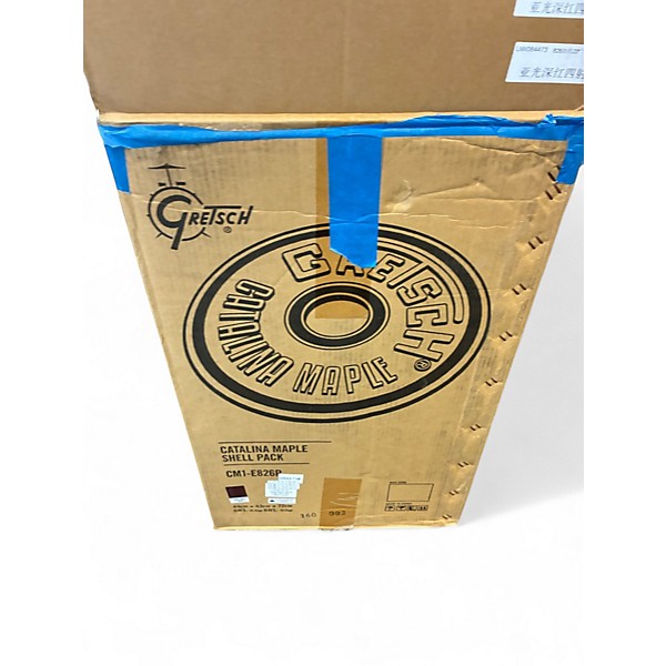 Used Gretsch Drums 7 Piece Catalina Maple cherry burst Drum Kit