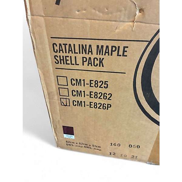 Used Gretsch Drums 7 Piece Catalina Maple cherry burst Drum Kit