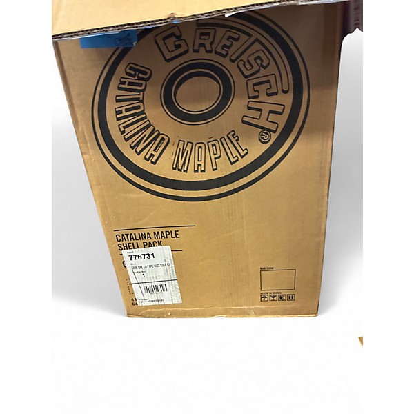 Used Gretsch Drums 7 Piece Catalina Maple cherry burst Drum Kit