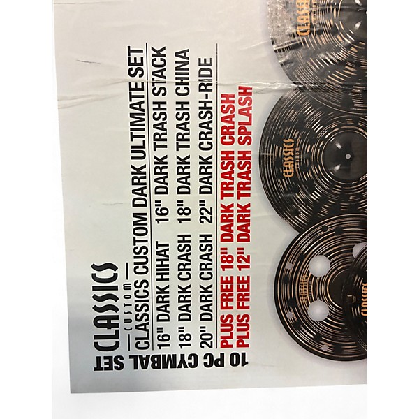 Used MEINL 20in classics custom dark Cymbal