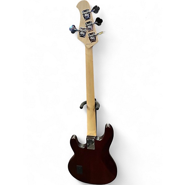Used Sterling by Music Man STINGRAY 4 Brown Electric Bass Guitar