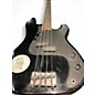 Used 2020s Silvertone SSLB-11/BK Black Electric Bass Guitar thumbnail