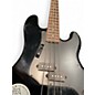 Used 2020s Silvertone SSLB-11/BK Black Electric Bass Guitar