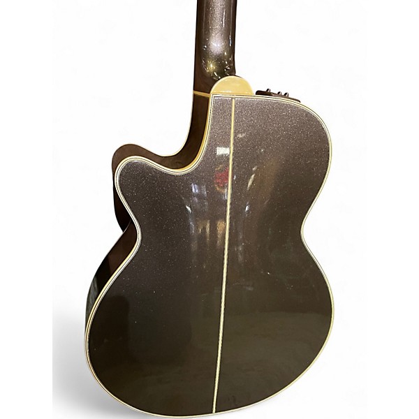 Used 1984 Takamine PT108 Silver Sparkle Acoustic Electric Guitar