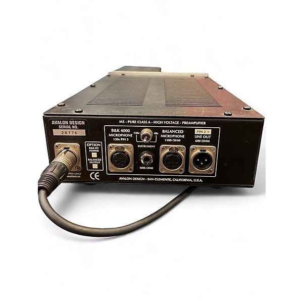 Used Avalon M5 Mono Pure Class A Microphone Preamp