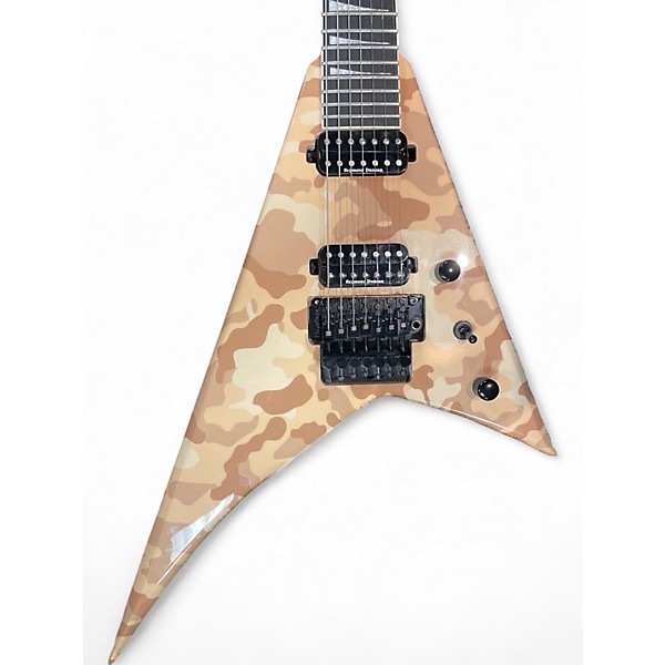 Used Jackson RR24M Randy Rhoads Desert Camo Solid Body Electric Guitar
