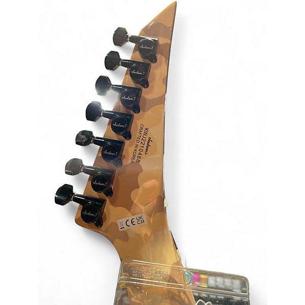 Used Jackson RR24M Randy Rhoads Desert Camo Solid Body Electric Guitar
