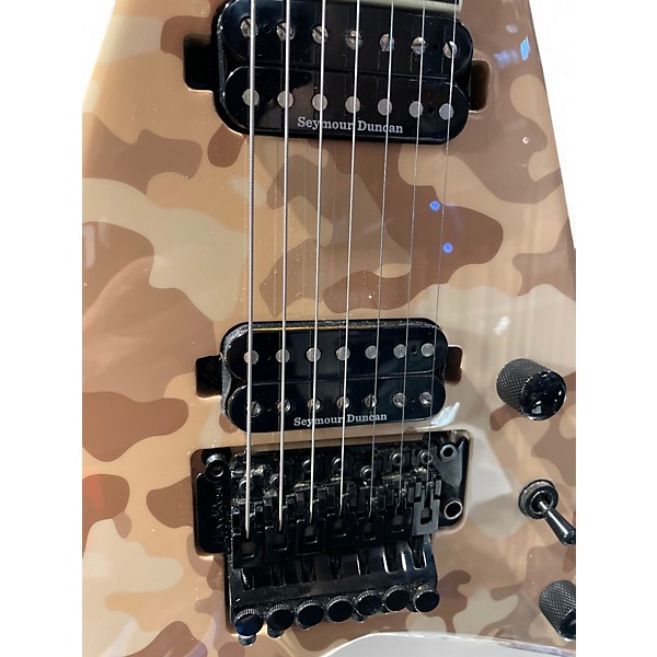 Used Jackson RR24M Randy Rhoads Desert Camo Solid Body Electric Guitar