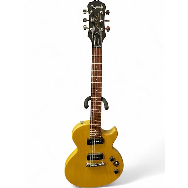 Used Epiphone Les Paul Special P90 natural Solid Body Electric Guitar