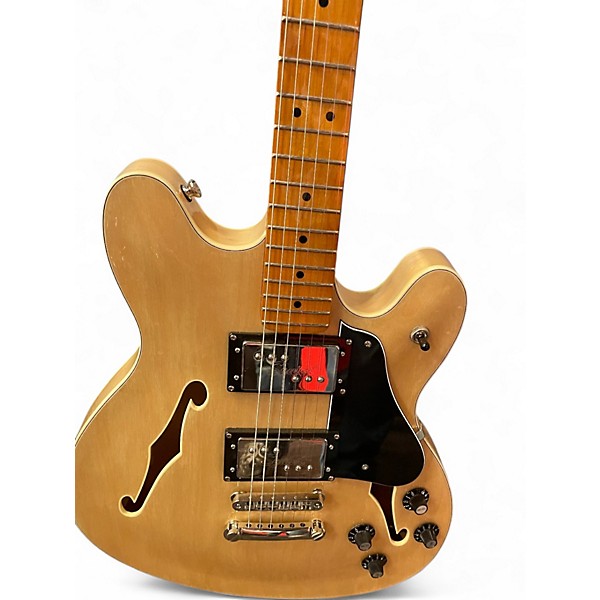 Used Squier Classic Vibe Starcaster natural Hollow Body Electric Guitar