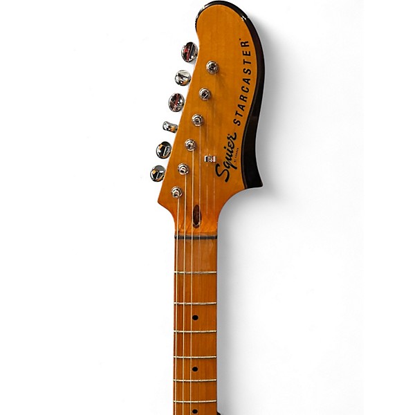 Used Squier Classic Vibe Starcaster natural Hollow Body Electric Guitar