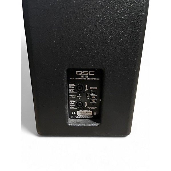 Used QSC E 12 Powered Speaker