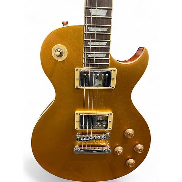 Used Austin Single Cut Gold Top Solid Body Electric Guitar