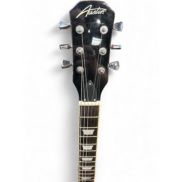 Used Austin Single Cut Gold Top Solid Body Electric Guitar