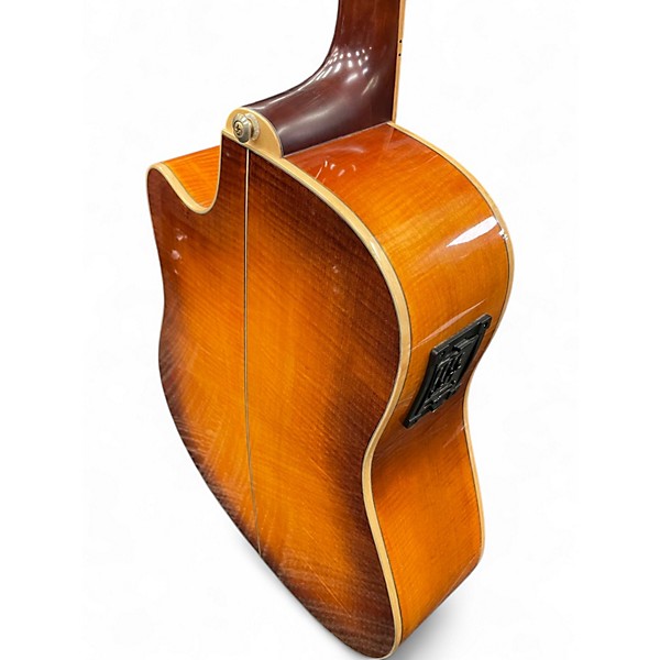 Used Ibanez AW20CE Cherry Sunburst Acoustic Electric Guitar