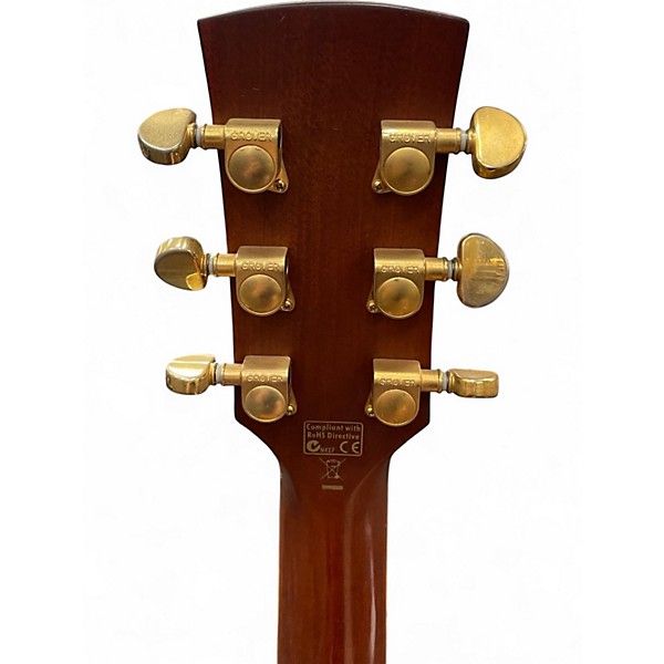 Used Ibanez AW20CE Cherry Sunburst Acoustic Electric Guitar