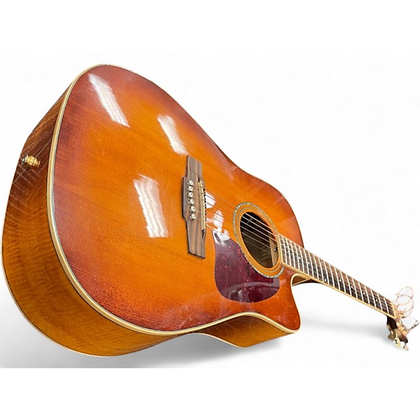 Used Ibanez AW20CE Cherry Sunburst Acoustic Electric Guitar