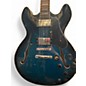 Used Firefly USN Blue Burst Hollow Body Electric Guitar