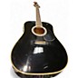 Used Esteban BLACK MIST  BLACK AND CREAM Acoustic Guitar thumbnail