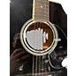 Used Esteban BLACK MIST  BLACK AND CREAM Acoustic Guitar