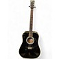 Used Esteban BLACK MIST  BLACK AND CREAM Acoustic Guitar
