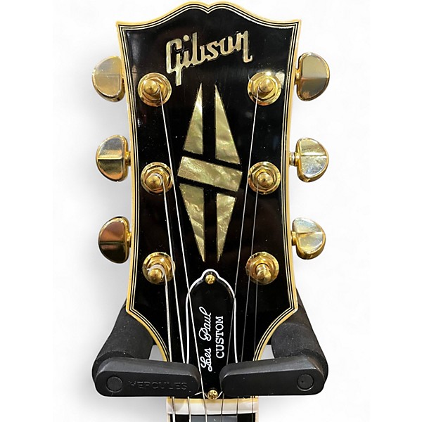 Used 2023 Gibson M2M Murphy Lab Light Aged Les Paul Custom Antique Silver Solid Body Electric Guitar