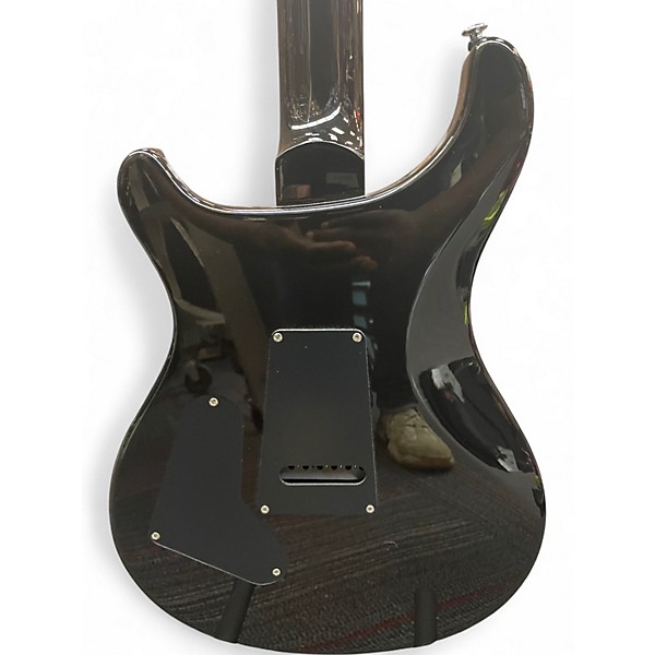 Used PRS SE CUSTOM 24 35TH ANNIVERSARY Black and Gold Solid Body Electric Guitar