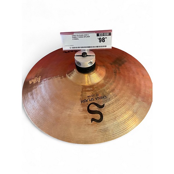Used Zildjian 10in S Family China Splash Cymbal