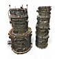 Used Pearl 9 Piece EXR EXPORT SERIES Silver Oyster Pearl Drum Kit thumbnail
