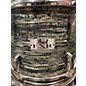 Used Pearl 9 Piece EXR EXPORT SERIES Silver Oyster Pearl Drum Kit