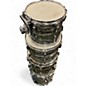 Used Pearl 9 Piece EXR EXPORT SERIES Silver Oyster Pearl Drum Kit