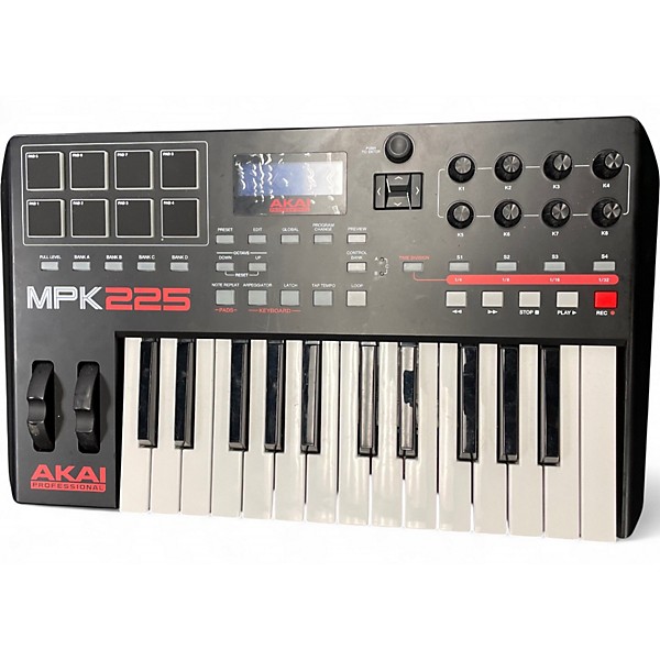 Used Akai Professional MPK 225 MIDI Controller