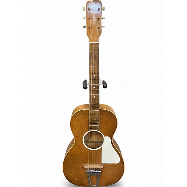 Vintage 1960s Jackson Gouldan Chris Adjustomatic Natural Acoustic Guitar