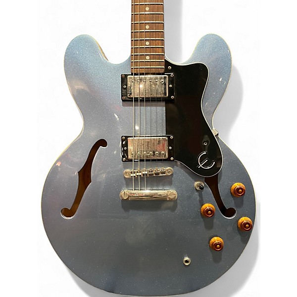Used Epiphone DOT ML Pelham Blue Hollow Body Electric Guitar