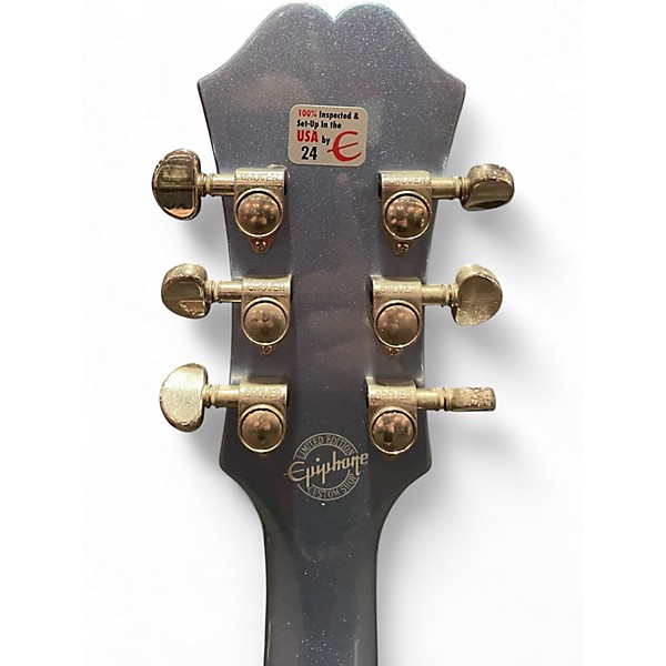 Used Epiphone DOT ML Pelham Blue Hollow Body Electric Guitar