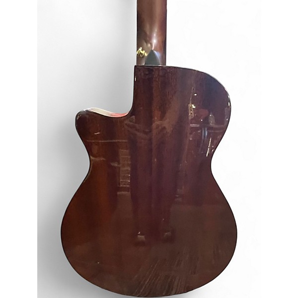 Used Ibanez AEG50N BLACK TOP Classical Acoustic Electric Guitar