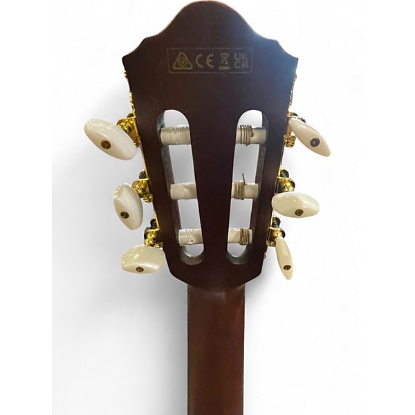 Used Ibanez AEG50N BLACK TOP Classical Acoustic Electric Guitar