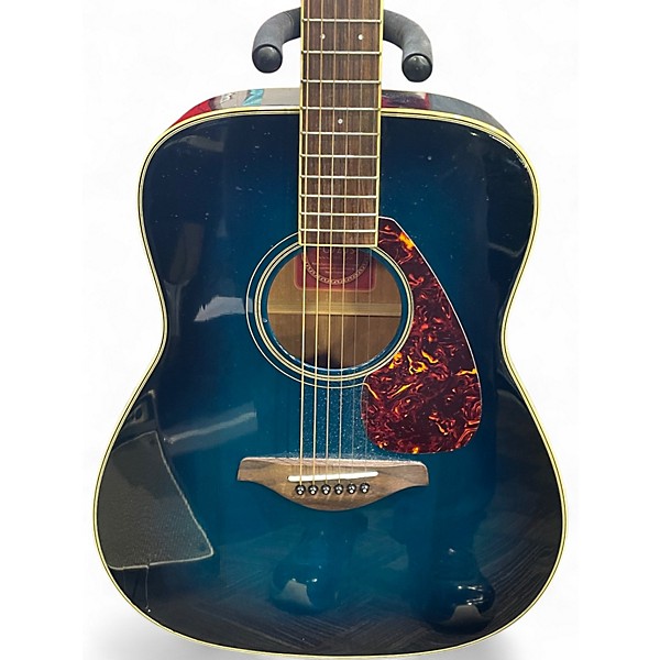 Used Yamaha FG720S BLUE Acoustic Guitar